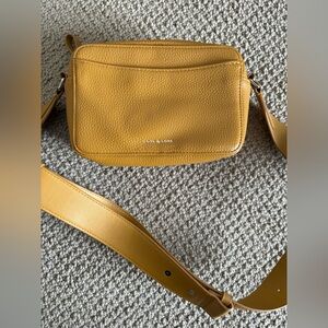 Love & Lore Mustard Eden Crossbody Bag